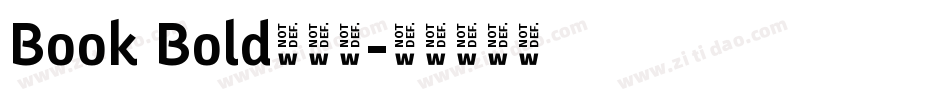 Book Bold转换器字体转换